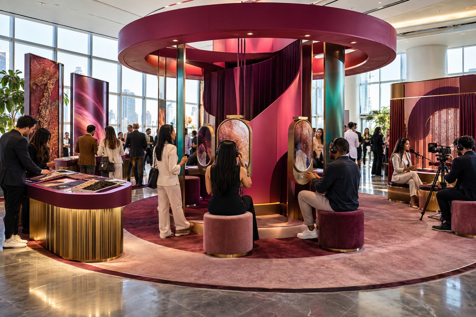 A branded immersive activation
