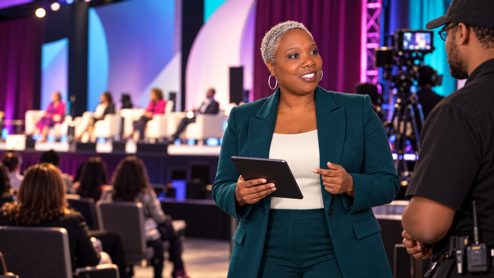 LaKisha managing live event execution